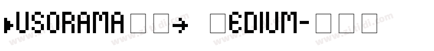 BusoramaITC Medium字体转换